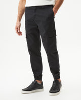 Men's Racing Jogger Pants Regular Fit Mid Rise in Cotton Stretch Blend, Shipyard - 2