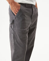 Men's Racing Carpenter Pants Regular Fit Mid Rise in Cotton - 4
