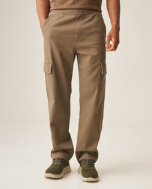 Men´s Cargo Jogger Pants - Brown 63_639H001_CAF181015_3