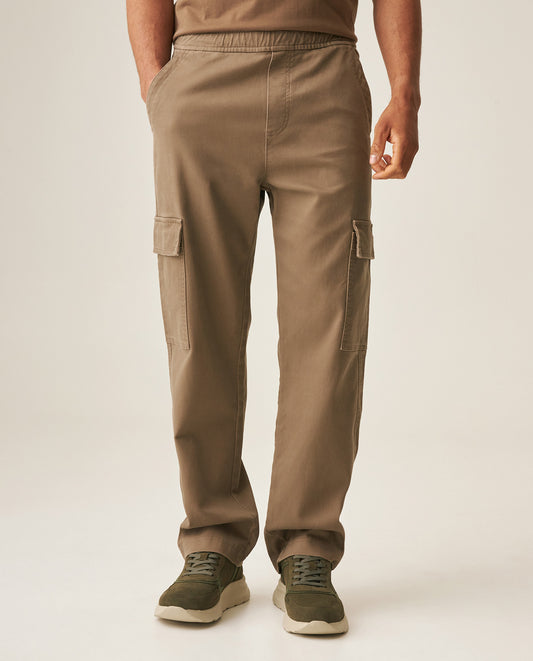 Men´s Cargo Jogger Pants - Brown 63_639H001_CAF181015_3