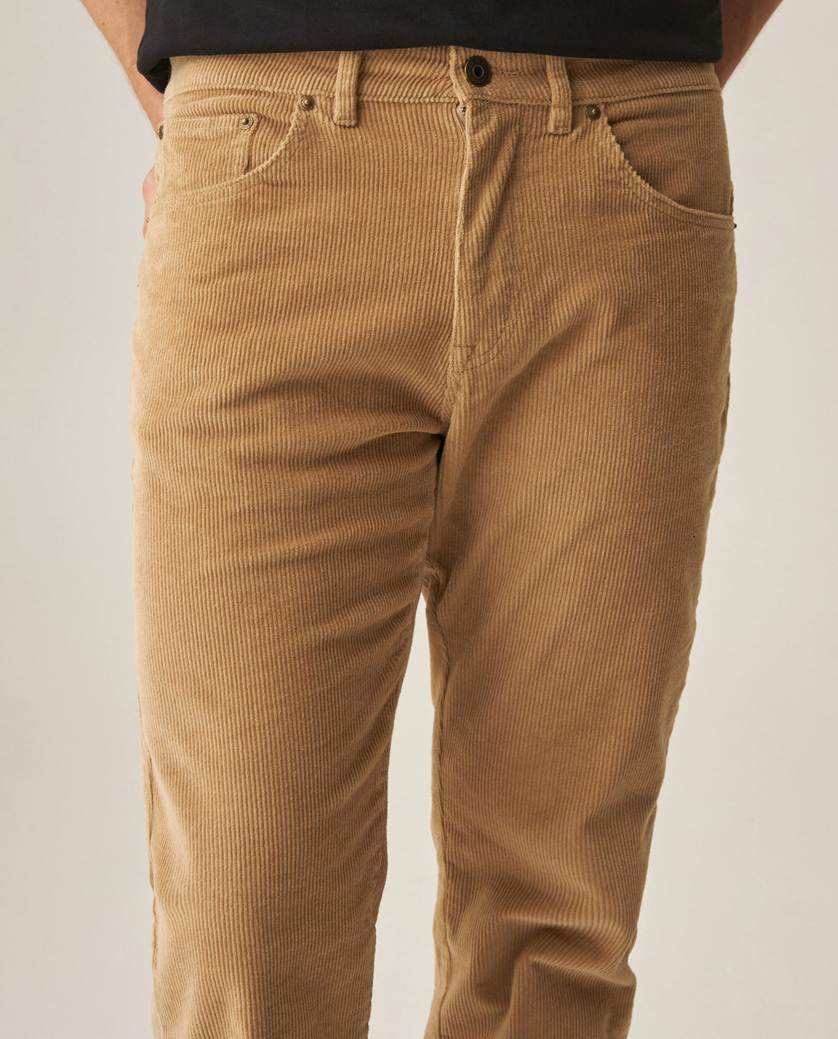 Men´s Relaxed Corduroy Pants - Beige 63_639H700_BEI141112_4