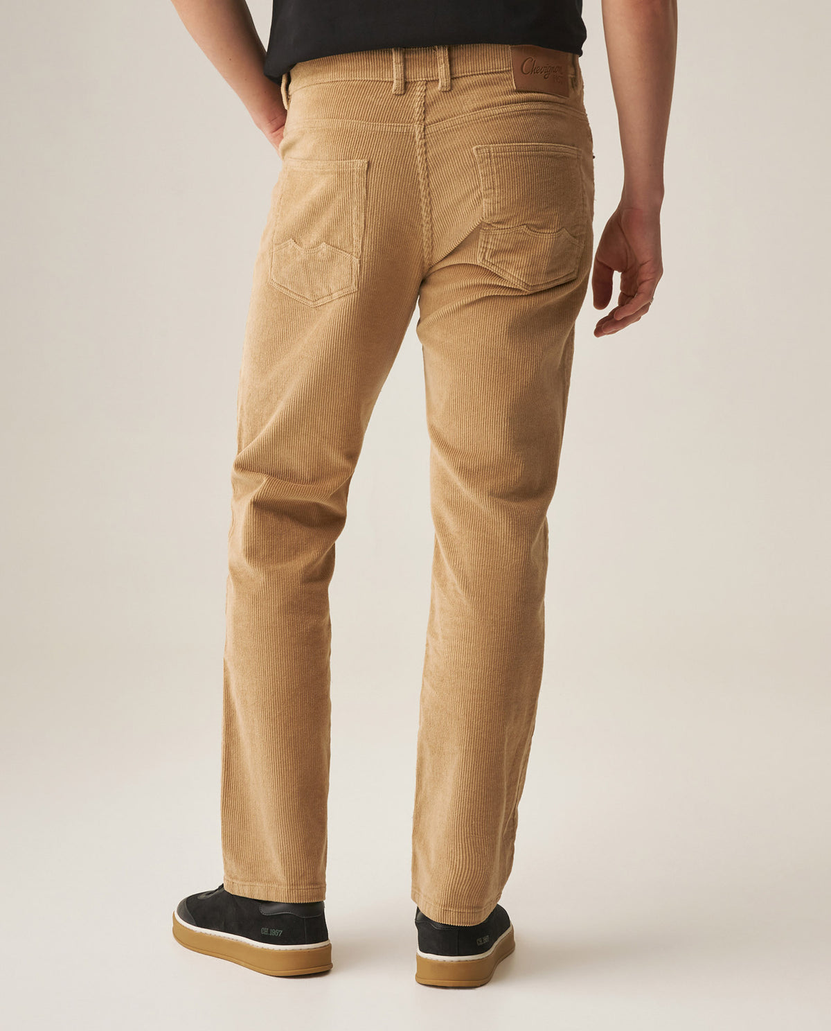 Men´s Relaxed Corduroy Pants - Beige 63_639H700_BEI141112_5