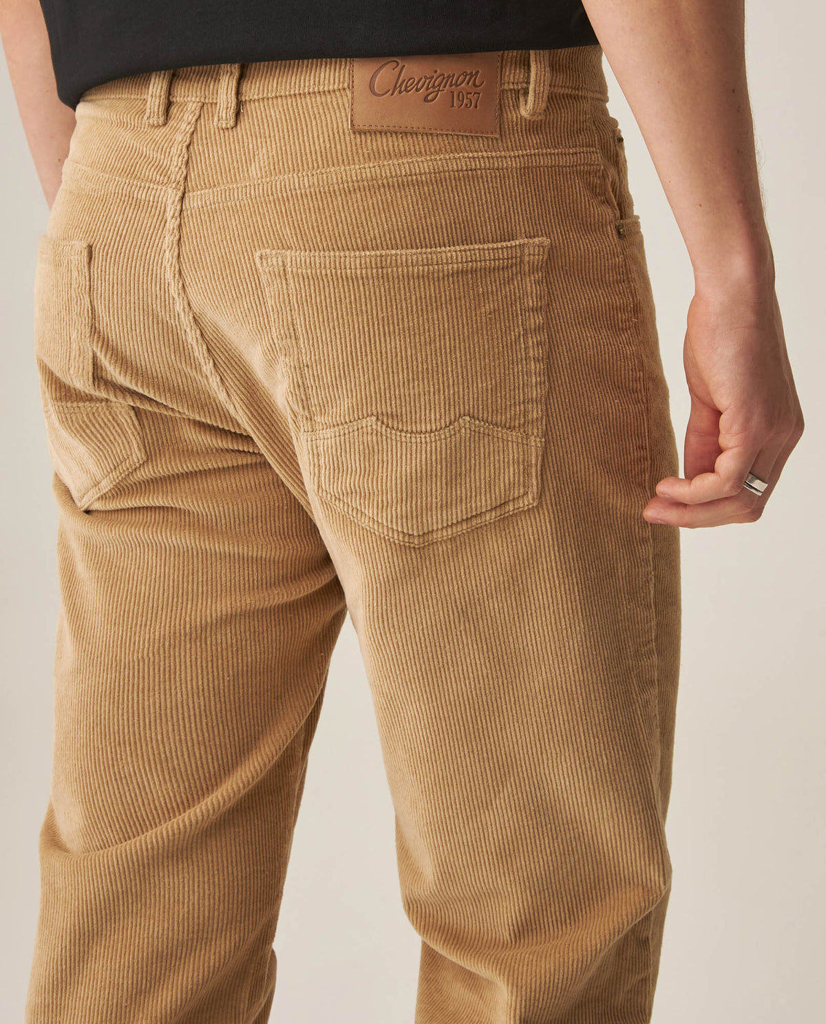 Men´s Relaxed Corduroy Pants - Beige 63_639H700_BEI141112_6