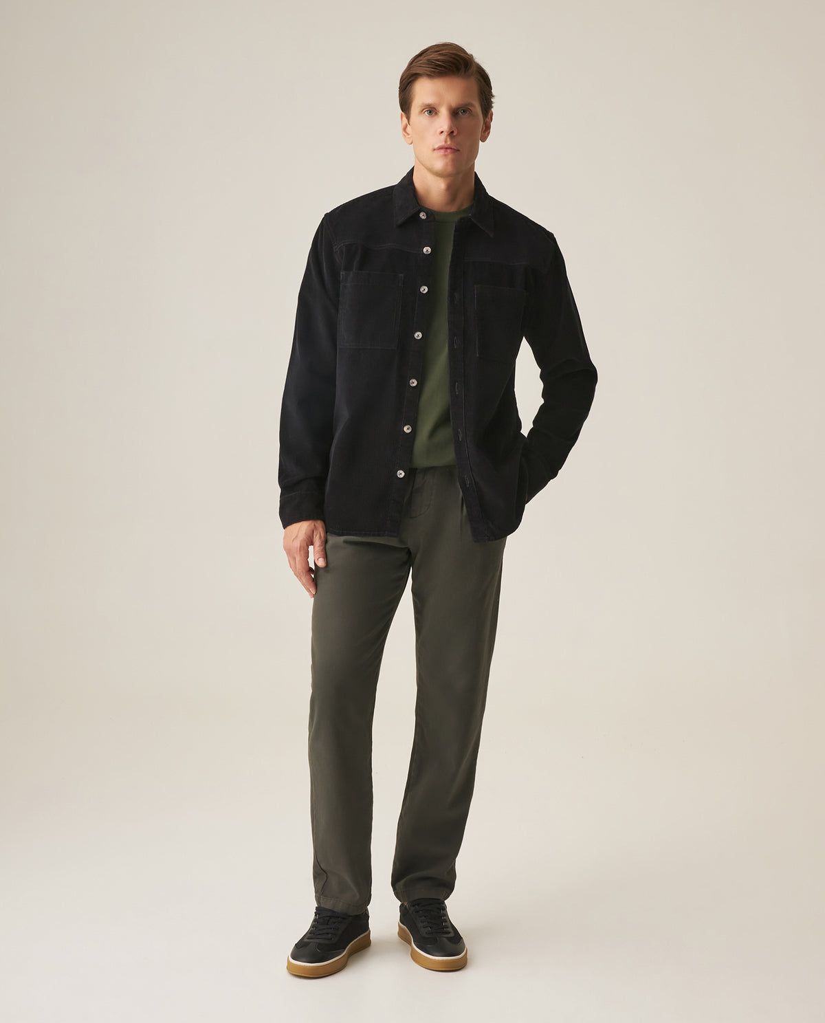 Men´s Chino Pant - Brown 63_639H701_CAF190506_0