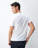 WHITE COTTON TEE