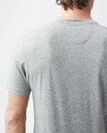 Mens Slim Fit Crew Neck T-shirt Duck Embroidery in Cotton - Gray 63_640C020_052900_6