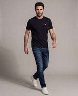 Men´s Crewneck T-Shirt - Black 63_640C020_NEG193909_4