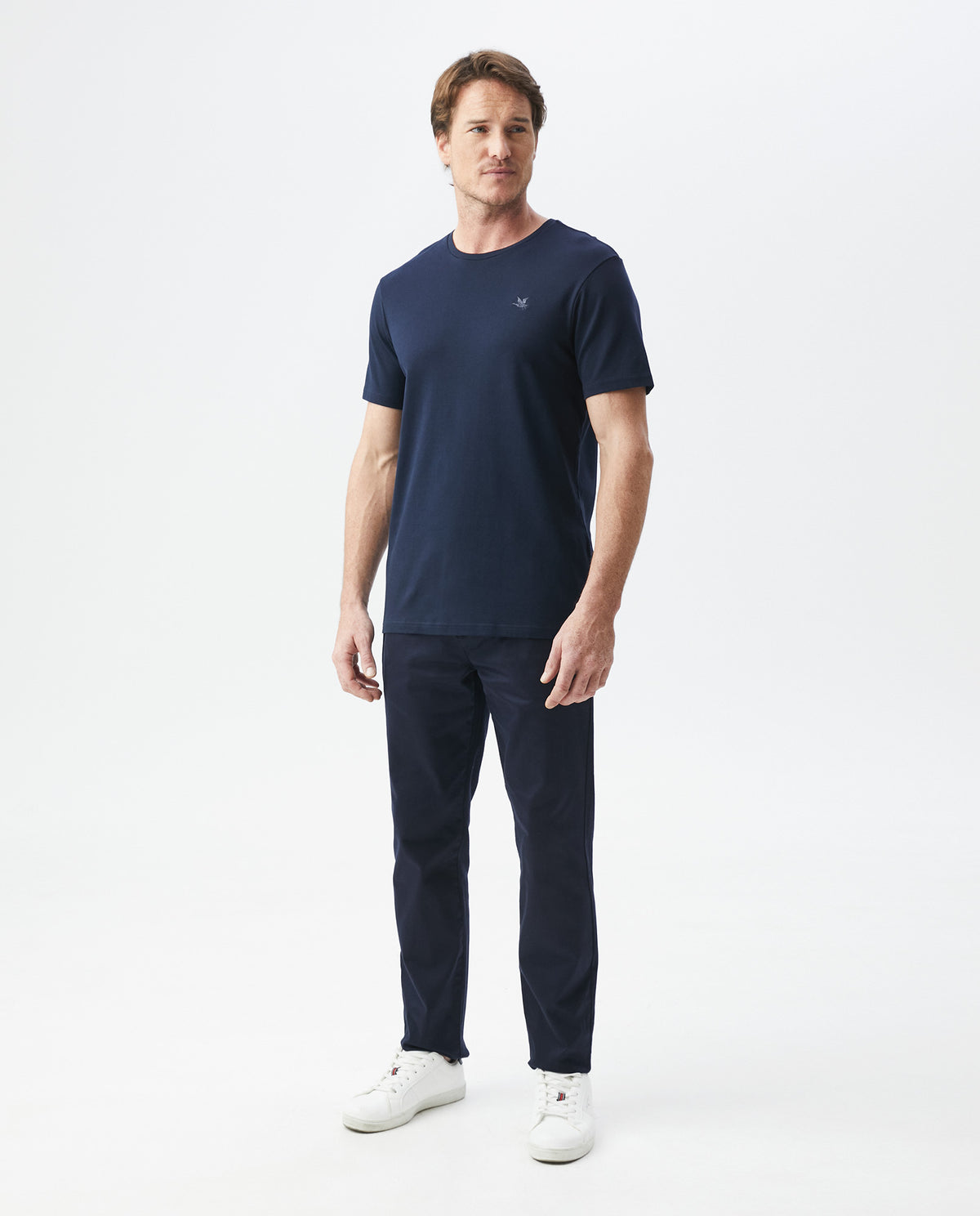 Men's Basic T-Shirt - Dark Blue 63_640D040_021300_3