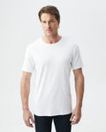 Mens Duotone Duck T-Shirt Regular Fit in Cotton - White 63_640D040_030000_0