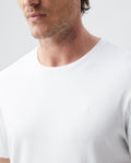 Mens Duotone Duck T-Shirt Regular Fit in Cotton - White 63_640D040_030000_4