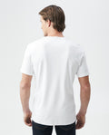 Mens Duotone Duck T-Shirt Regular Fit in Cotton - White 63_640D040_030000_5