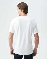Mens Duotone Duck T-Shirt Regular Fit in Cotton - White 63_640D040_030000_5