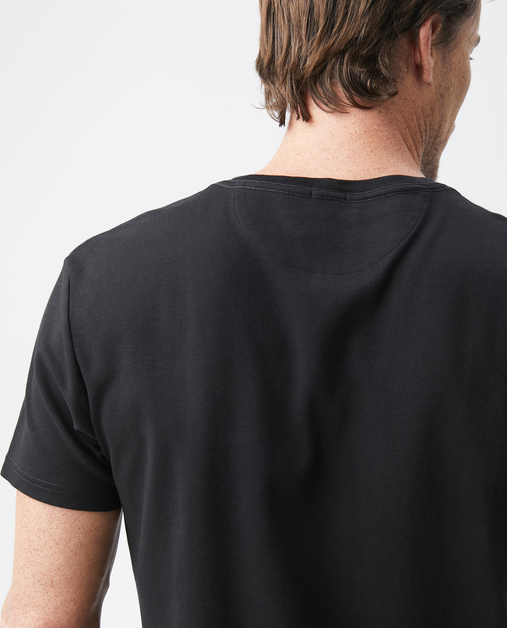 Mens Duotone Duck T-Shirt Regular Fit in Cotton - Black 63_640D040_090000_6