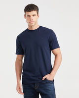 Mens Duotone Duck T-Shirt Regular Fit in Cotton - Blue 63_640D040_AZU193924_0