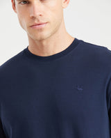 Mens Duotone Duck T-Shirt Regular Fit in Cotton - Blue 63_640D040_AZU193924_3