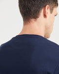 Mens Duotone Duck T-Shirt Regular Fit in Cotton - Blue 63_640D040_AZU193924_5
