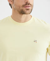 Men's Slim Fit Crew Neck T-Shirt Chest Chevignon Duck 100% Cotton - 3