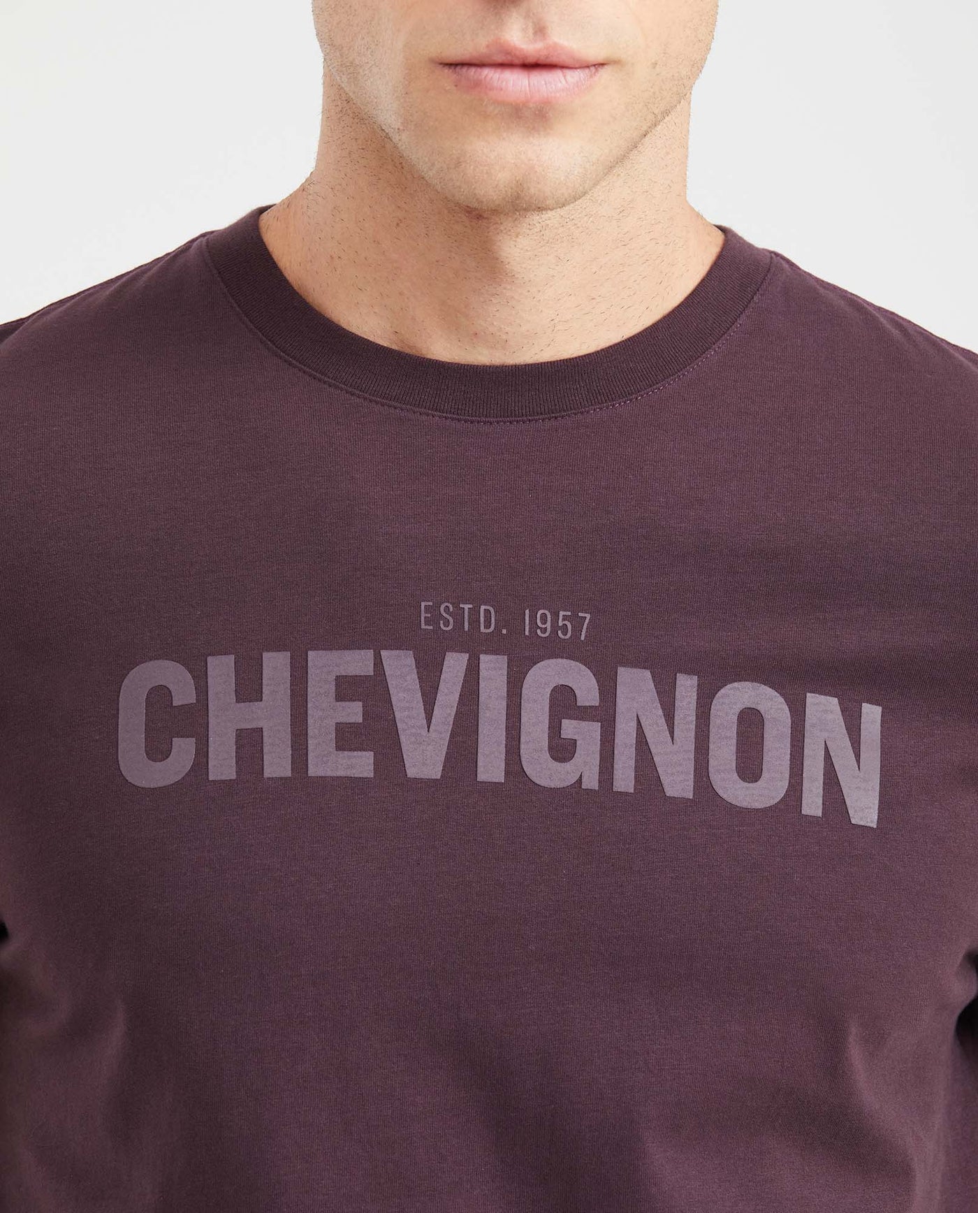 Men's C57 Graphic T-Shirt Classic Fit Ribbed Neck 100% Cotton - 2