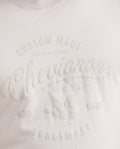 Men's Slim Fit Long Sleeve T-Shirt Embroidered Front Graphic 100% Cotton - 2