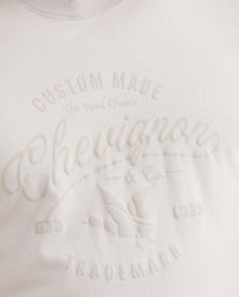 Men's Slim Fit Long Sleeve T-Shirt Embroidered Front Graphic 100% Cotton - 2