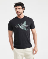 Men's Slim Fit Graphic T-Shirt Print Front 100% Cotton - 1
