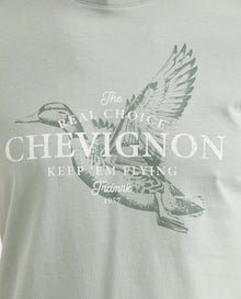 Men's Slim Fit Printed Round Neck T-shirt - Green - 2