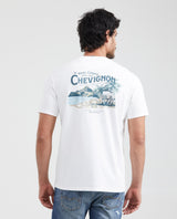 Men's Classic Fit Graphic T-Shirt Localized Front-Back Print in Cotton - 4