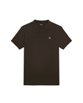Mens T-Shirt Slim Fit Short Sleeve V-Neck Cotton Vibrant Embroidered Duck Heart Point - Green 63_641H000_VER190414_3