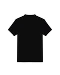 Mens T-Shirt Slim Fit Short Sleeve Crewneck Cotton Vibrant Embroidered Duck Heart Point Chest - Black 63_641H001_NEG194007_5