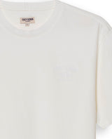 Mens T-Shirt Classic Fit Short Sleeve Cotton Elastane Piqué-Honeycomb Fabric Localized Graphic Red Vent Details - Raw 63_641H003_CRU110606_8