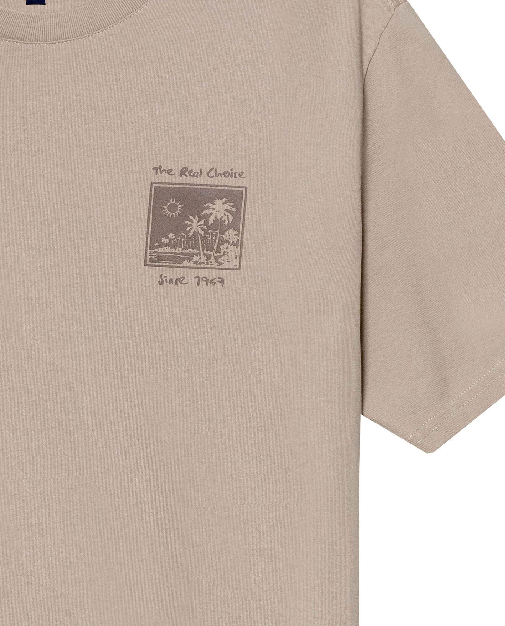 Mens T-Shirt Classic Fit Short Sleeve Cotton Jersey Polonia Front Back Graphics Heavy Rib Collar - Gray 63_641H005_GRI171107_8