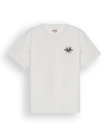 Mens T-Shirt Slim Fit Short Sleeve Cotton Polyester Waffle Texture Chest Embroidery Overlay Label - Raw 63_641H006_CRU110606_3