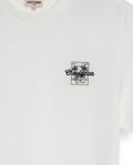 Mens T-Shirt Slim Fit Short Sleeve Cotton Polyester Waffle Texture Chest Embroidery Overlay Label - Raw 63_641H006_CRU110606_8