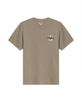 Mens T-Shirt Slim Fit Short Sleeve Cotton Polyester Waffle Texture Chest Embroidery Overlay Label - Green 63_641H006_VER170619_3