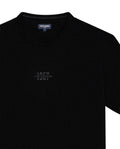Mens T-Shirt Slim Fit Short Sleeve Cotton Jersey Heavy Mini Central High Density Graphic - Black 63_641H010_NEG194007_8