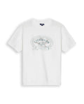 Mens T-Shirt Slim Fit Short Sleeve Cotton Jersey Medium Weight Front Localized Graphic - Raw 63_641H011_CRU110606_3