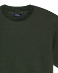 Mens T-Shirt Classic Fit Short Sleeve Cotton Polyester Waffle Texture Distinctive Tactile Dimension - Green 63_641H012_VER190509_8