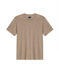 Mens T-Shirt Slim Fit Short Sleeve Crewneck Pima Cotton Vibrant Embroidered Duck Heart Point - Green 63_641H020_VER195320_3