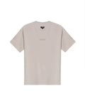 Mens T-Shirt Classic Fit Short Sleeve Cotton Jersey Heavy Washed Front Graphics Back Appliqué - Raw 63_641H021_CRU110606_3
