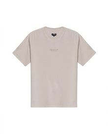 Mens T-Shirt Classic Fit Short Sleeve Cotton Jersey Heavy Washed Front Graphics Back Appliqué - Raw 63_641H021_CRU110606_3