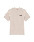 Mens T-Shirt Long Sleeve Classic Fit Cotton Jersey Medium Weight Mixed Typography Front Back - Raw 63_641H023_CRU120000_3
