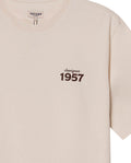 Mens T-Shirt Long Sleeve Classic Fit Cotton Jersey Medium Weight Mixed Typography Front Back - Raw 63_641H023_CRU120000_8