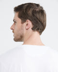 Men's Slim Fit-T-shirts - Off-White - 5