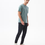 PALE GREEN COTTON TEE