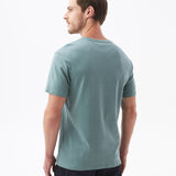PALE GREEN COTTON TEE