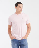 Men's Basic Slim Fit Round Neck Cotton T-Shirt - Pink 642G001 - 1
