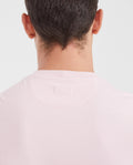 Men's Basic Slim Fit Round Neck Cotton T-Shirt - Pink 642G001 - 5