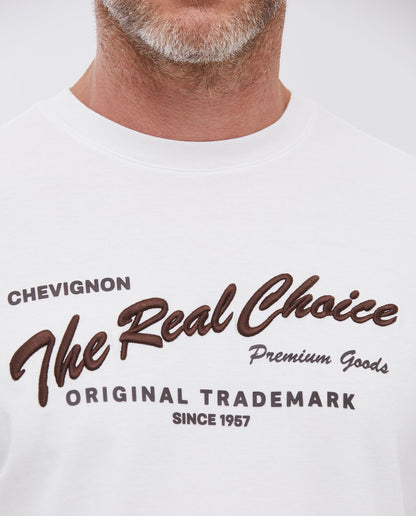 Men's Slim Fit Printed T-shirt in Medium Weight Cotton - Raw - 3