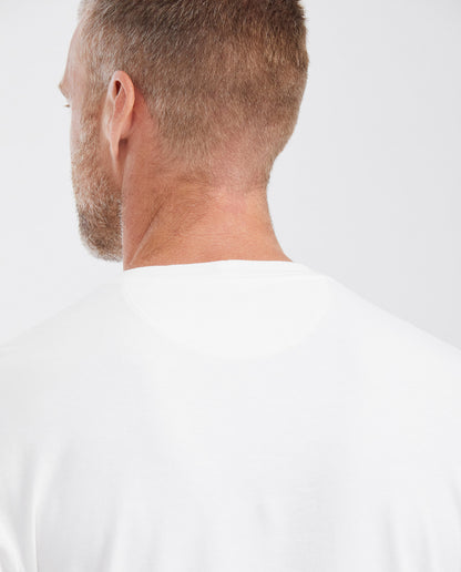 Men's Slim Fit Printed T-shirt in Medium Weight Cotton - Raw - 5