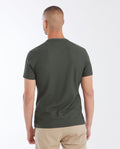 Slim Fit T-Shirt with Round Neck in 100% Cotton Piqué for Men - Green 642G006 - 4